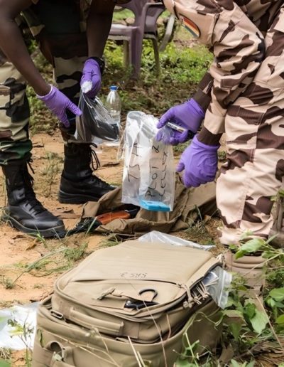 intervention-de-la-police-scientifique-dans-un-stage-du-pilier-1