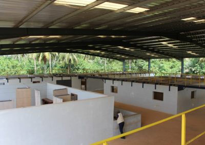 Zone de combat en milieu clos