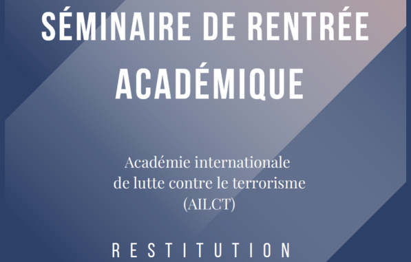 Séminaire de rentrée académique (AILCT) : Restitution